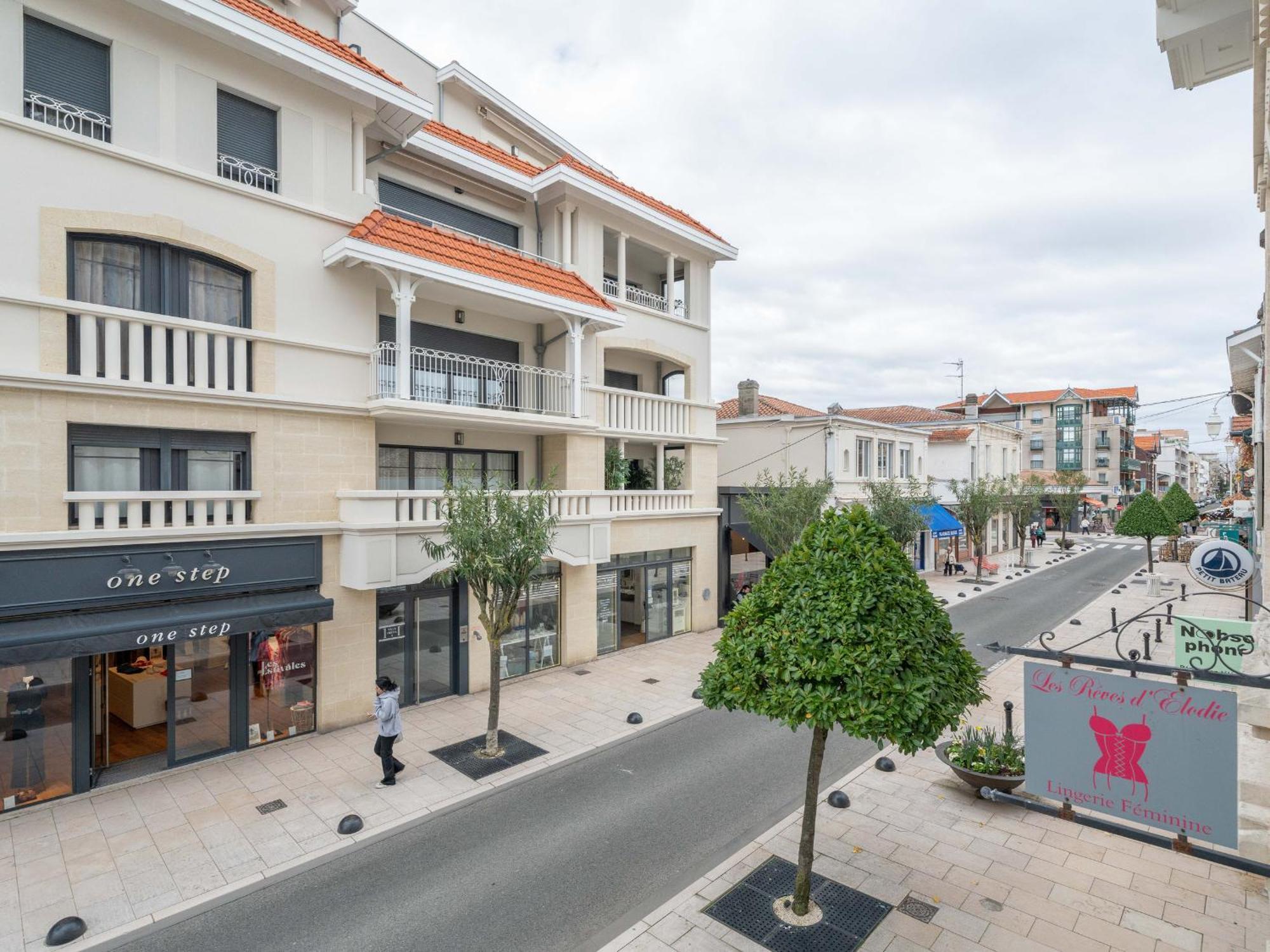 T3 En Centre-Ville D'Arcachon, Proche Plage, Balcons, Parking, Ascenseur Et Wi-Fi - Fr-1-319-440 Dış mekan fotoğraf